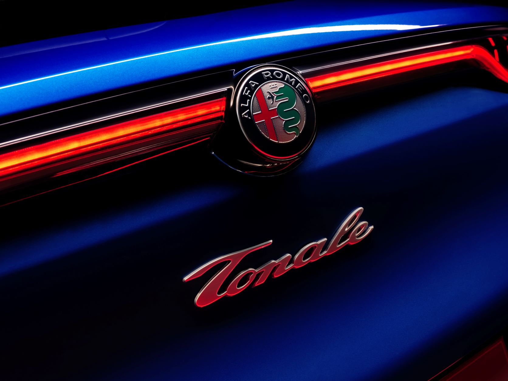Tonale badge on the new Alfa Romeo Tonale