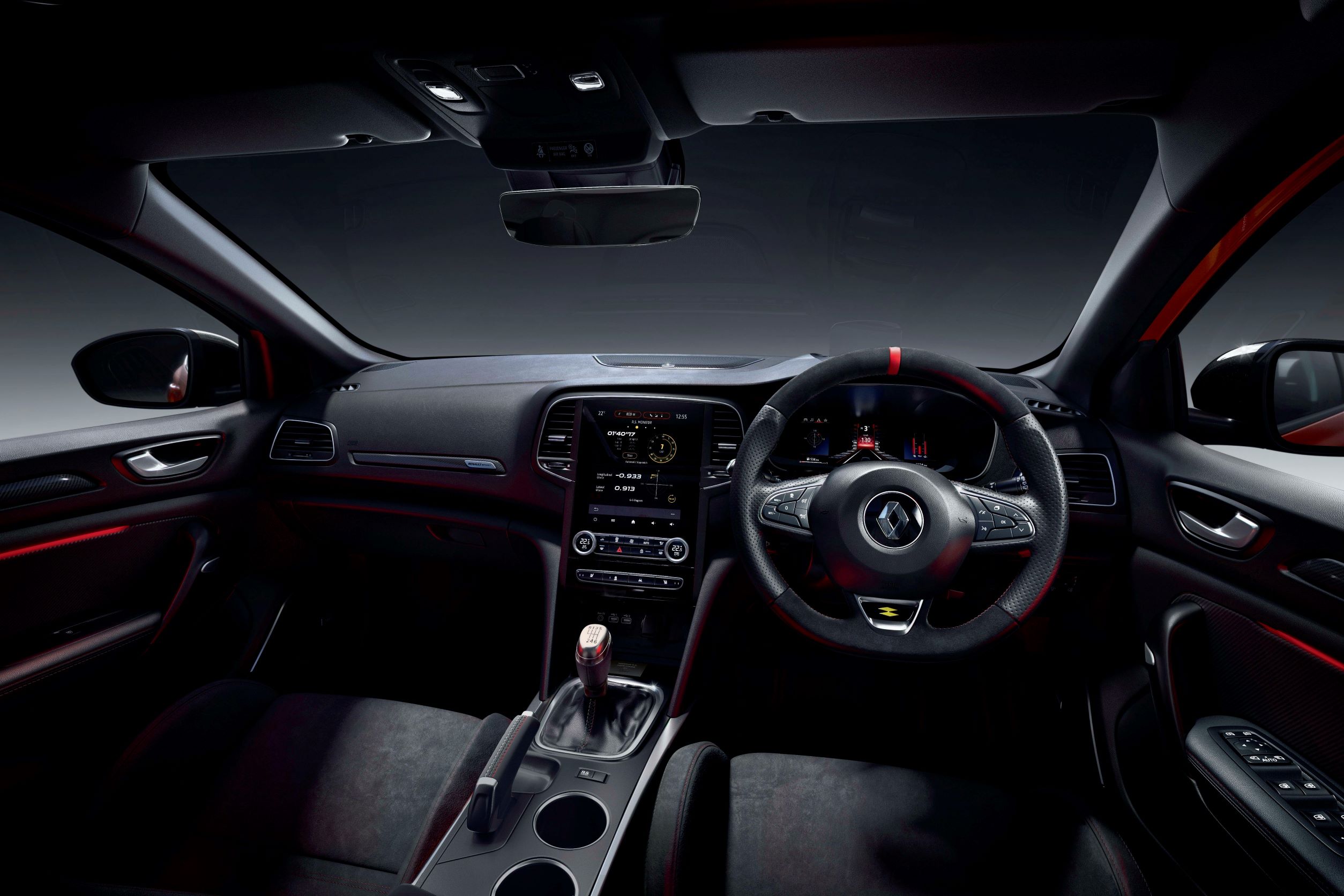 Interior of the Renault Megane R.S. Ultime