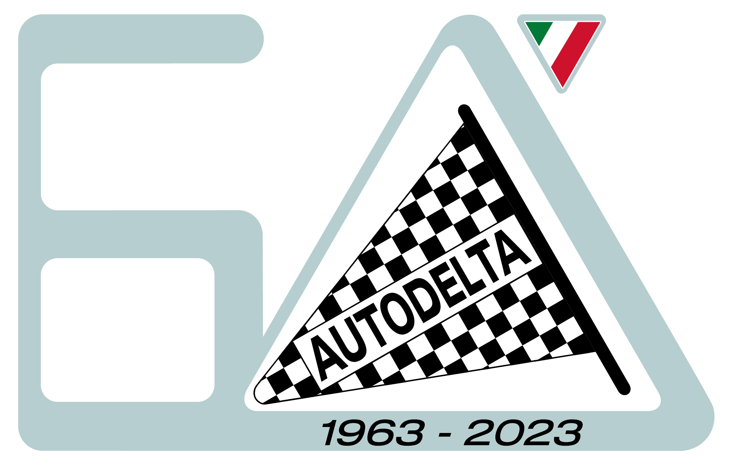 Autodelta anniversary logo