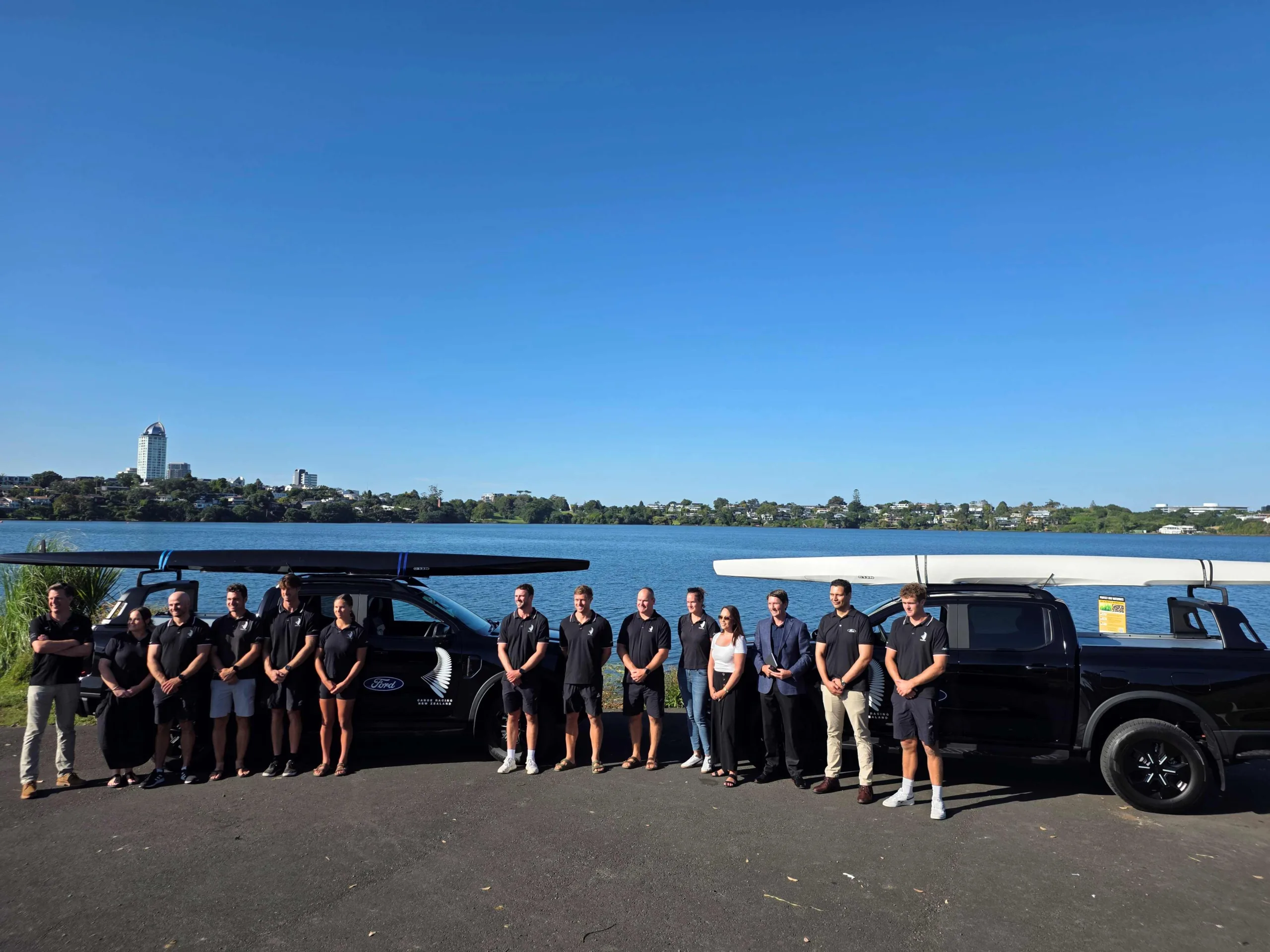 Ford New Zealand and Canoe Racing NZ Partnership is Oarsome