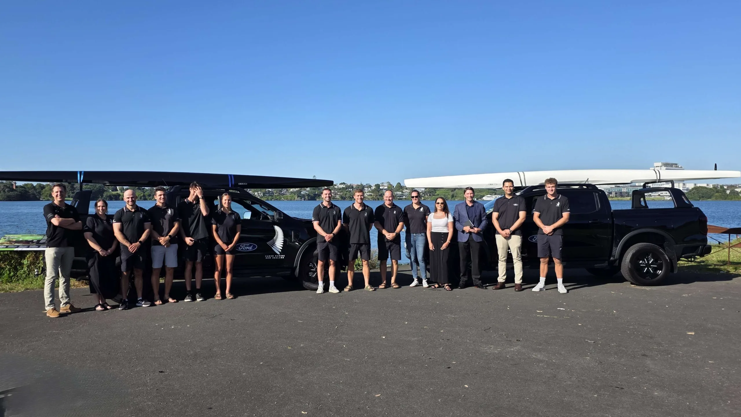 Ford New Zealand and Canoe Racing NZ Partnership is Oarsome