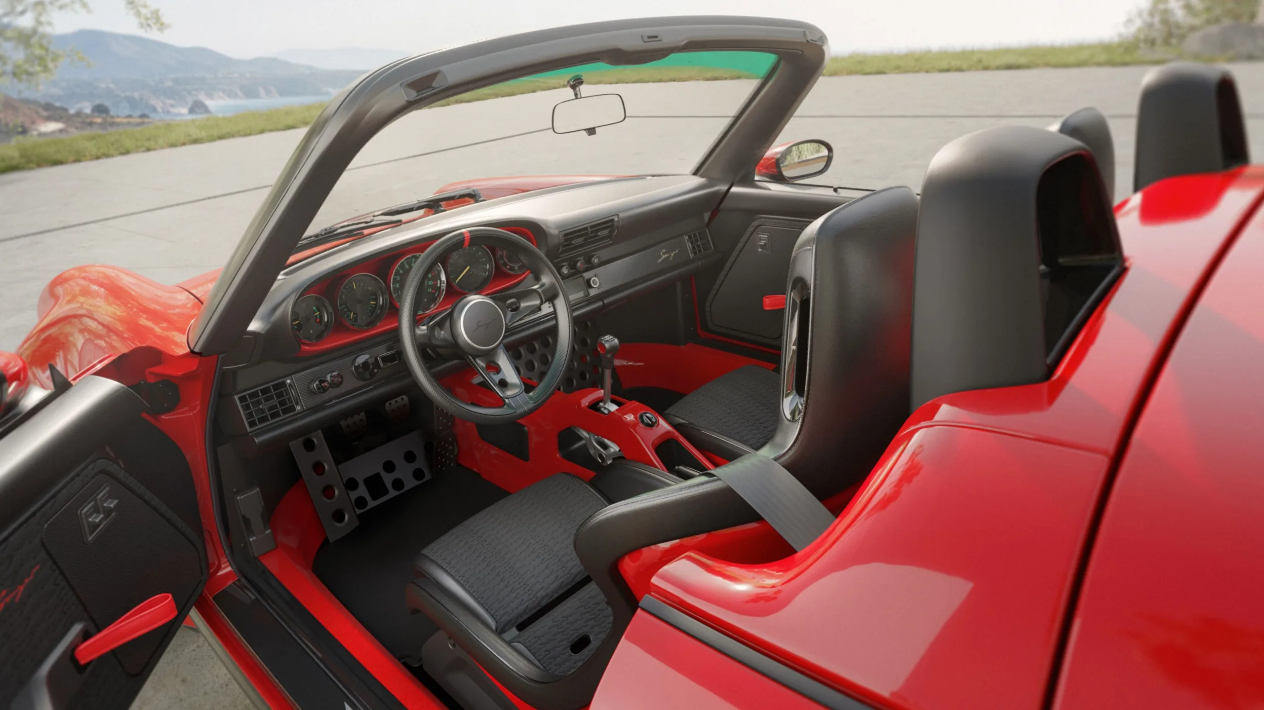 The desire is strong - Singer Reimagines the Porsche 911 Carrera Cabriolet