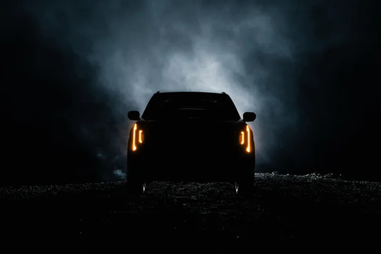 Teaser image of a 2027 Kia Seltos.
