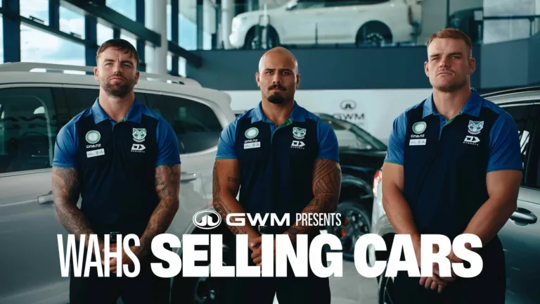 GWM’s “Wahs Selling Cars” - Warriors Make Kiwi Car Buying Fun