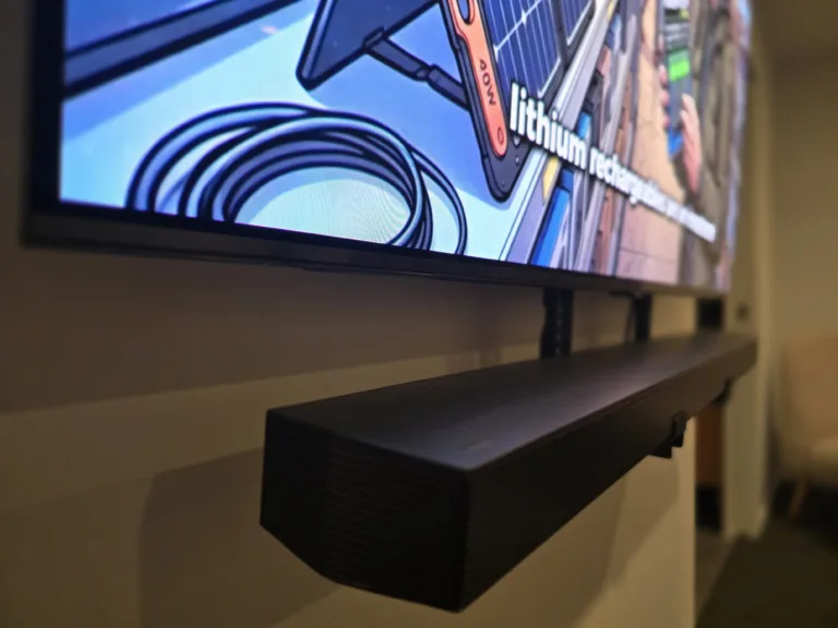 Samsung S90F OLED TV and Samsung B750F soundbar (2025)