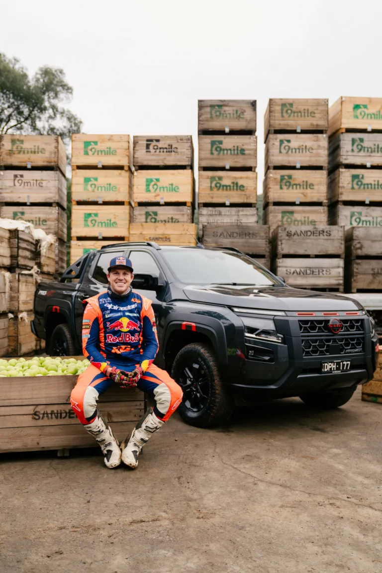 'Chucky' Sanders Returns to Drive the New Nissan Navara PRO-4X