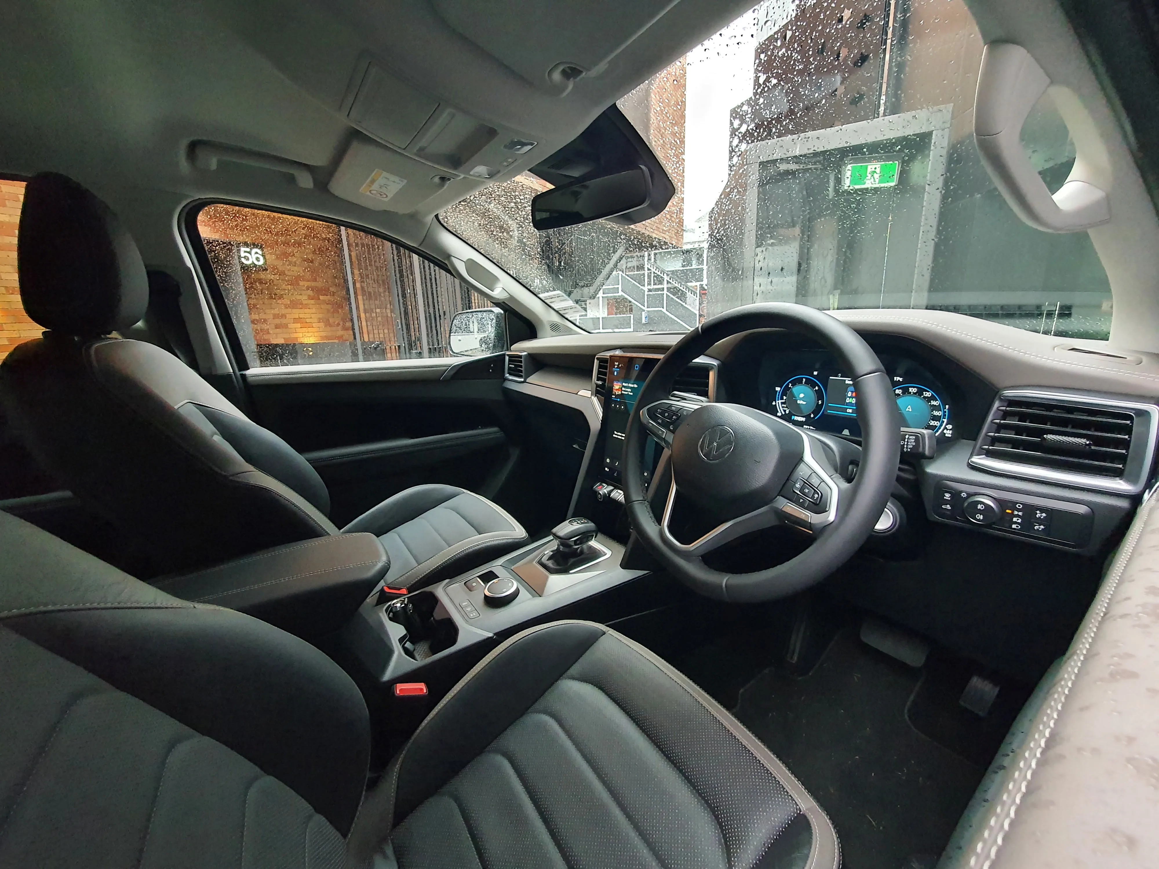 Interior view of a 2026 Volkswagen Amarok V6 Style.